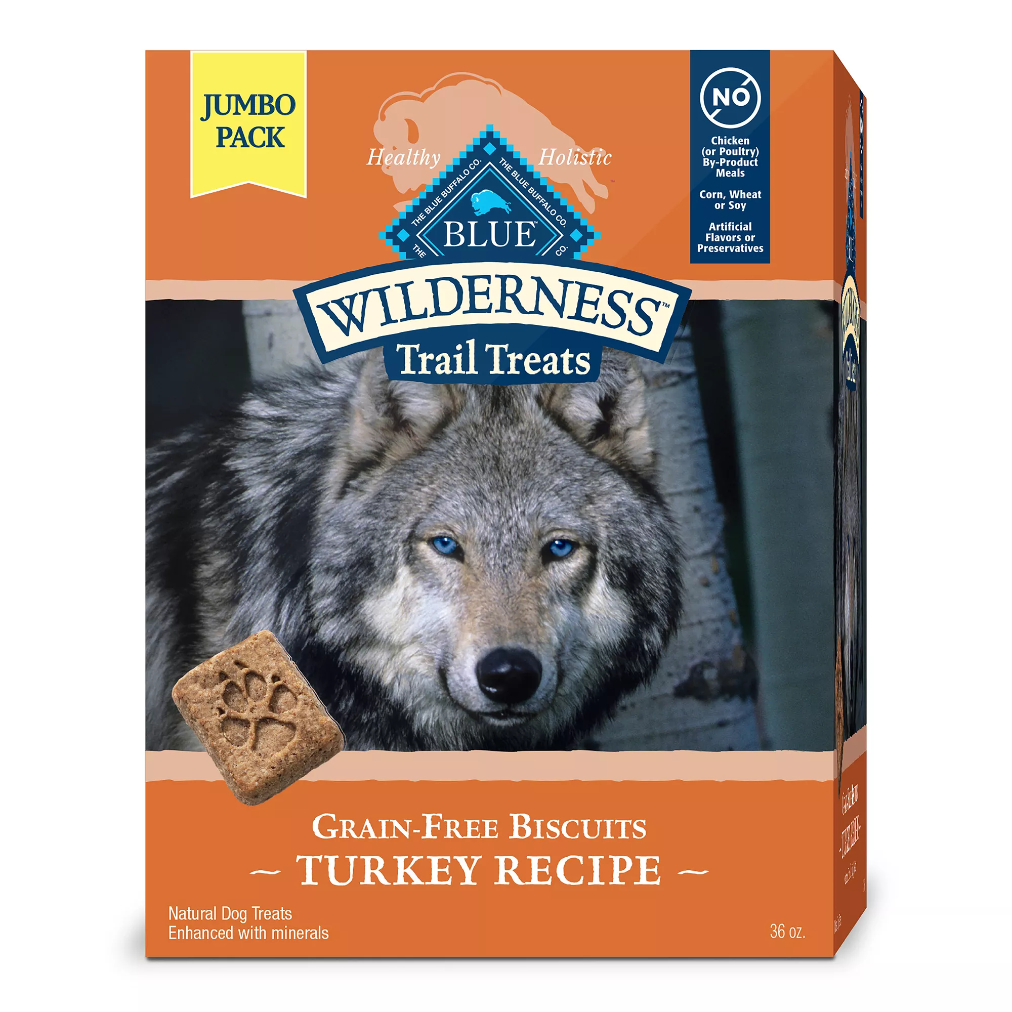 Blue Buffalo® Wilderness&trade;  All Life Stages Treat Dog Treats - Natural, Turkey