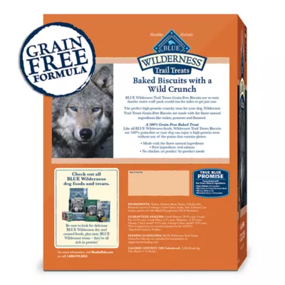Product Blue Buffalo® Wilderness™ All Life Stages Dog Treats - Natural, Turkey