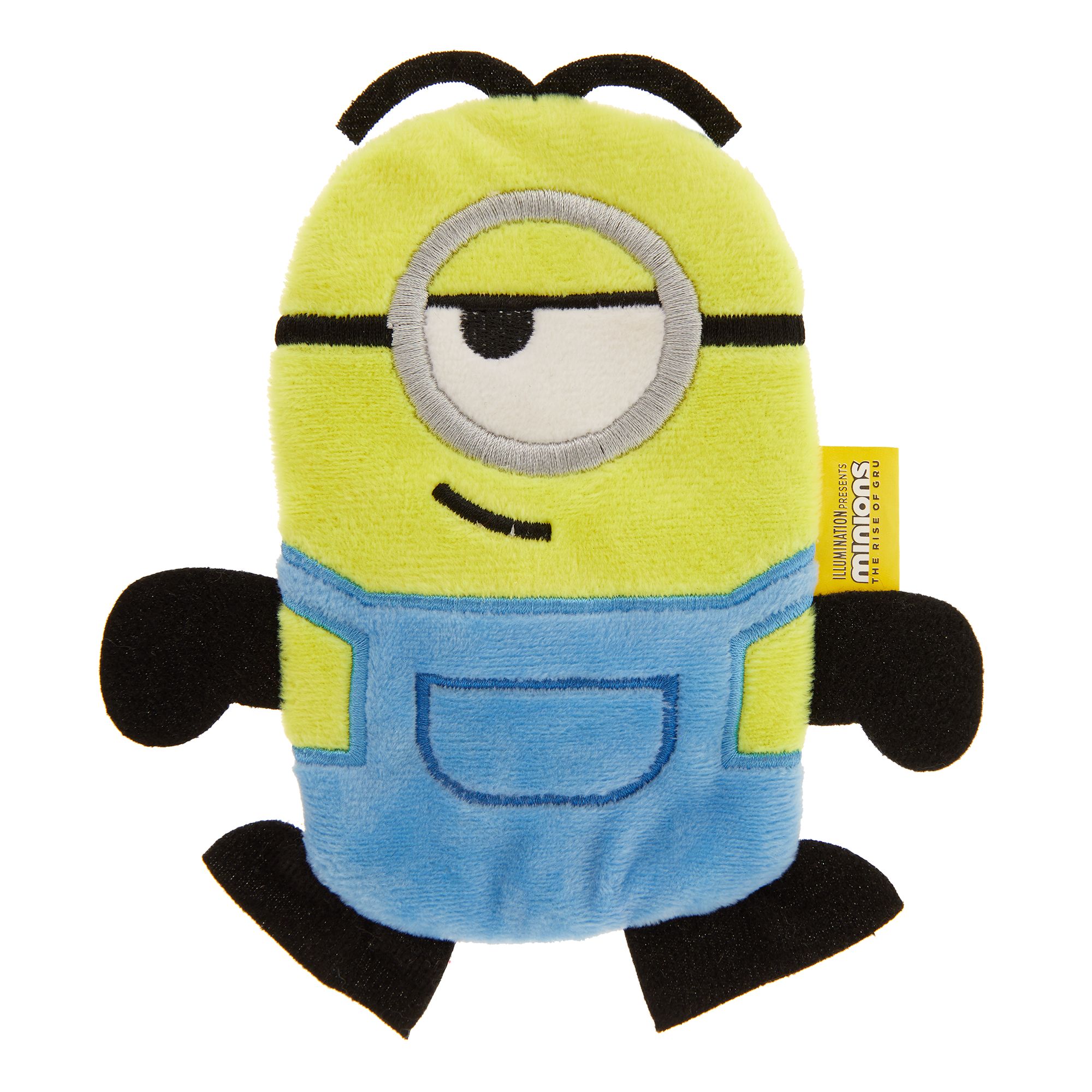 Fetch It Pets Minions Stuart Flattie Dog Toy Crinkle Squeaker Dog Plush Toys Petsmart