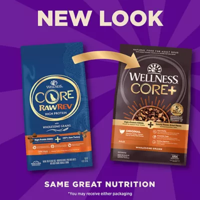 Product Wellness® CORE+ High Protein With-Grain Adult Dry Dog Food - Turkey & Chicken