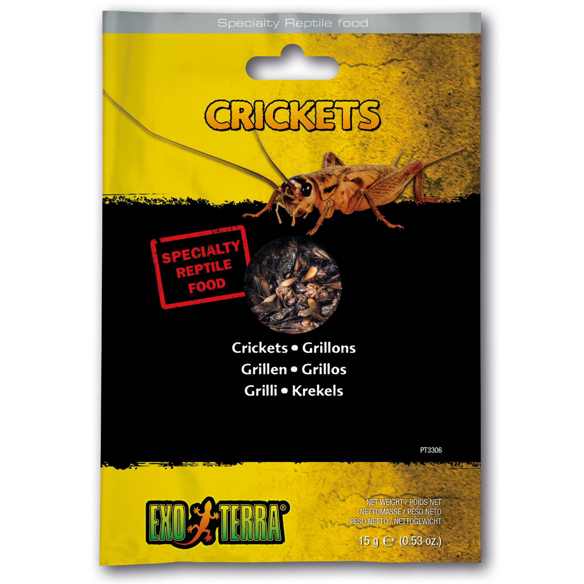 Exo Terra Vacuum Packed Crickets Reptile Food Reptile Food Petsmart