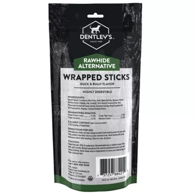 Product Dentley's® Rawhide-Free 6" Duck Wrapped Bully Stick Dog Chew - Duck, 5 Count