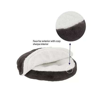 Product Top Paw® Fur Snuggler Dog Bed