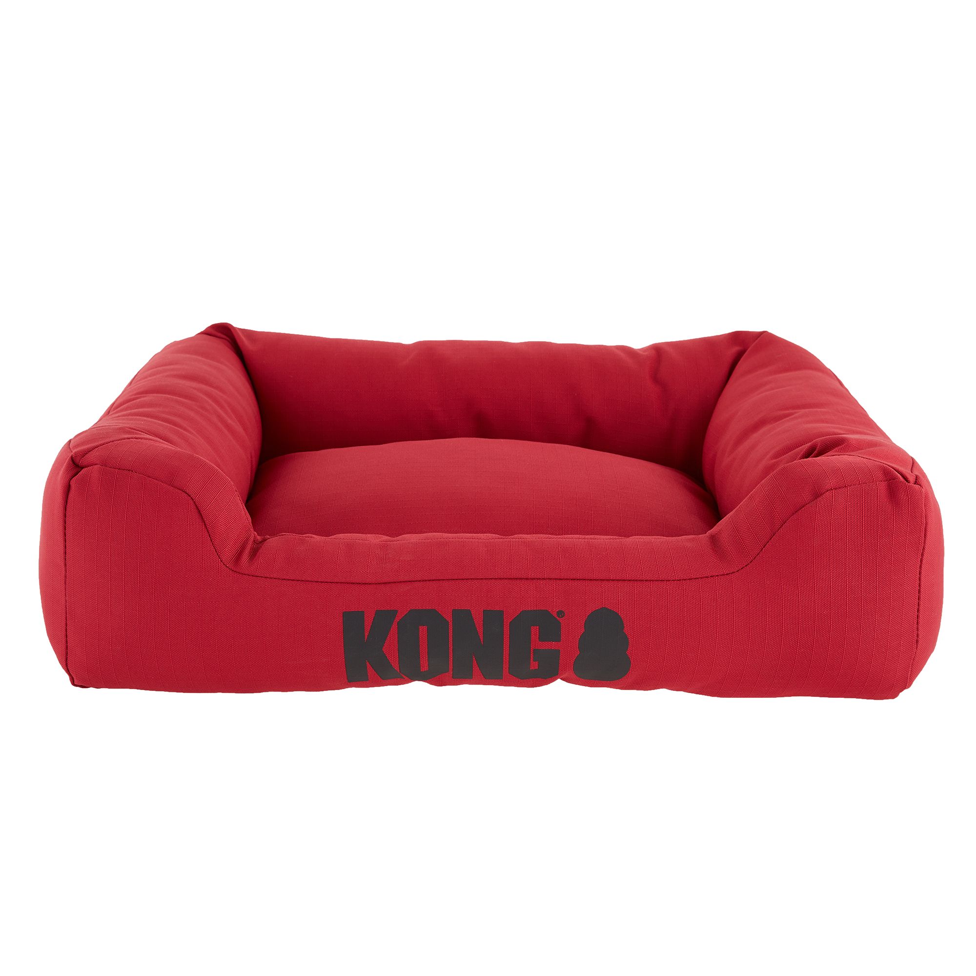 red puppy bed