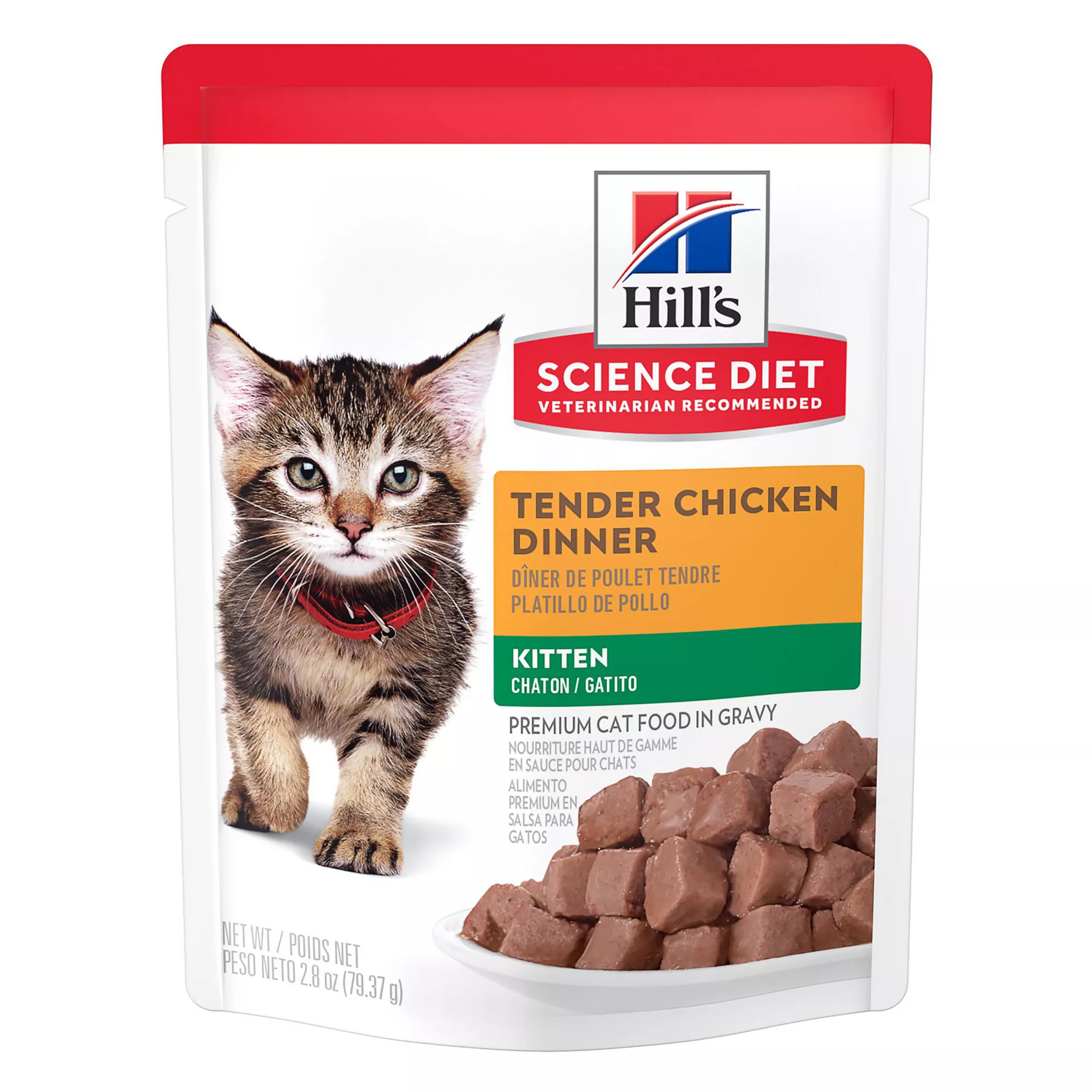 Hill's® Science Diet® Kitten Wet Cat Food - 2.8 oz Pouch