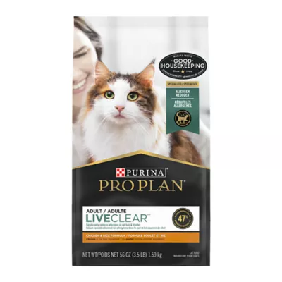 Product Purina Pro Plan LiveClear Adult Dry Cat Food - Prebiotics & Probiotics, Chicken & Rice