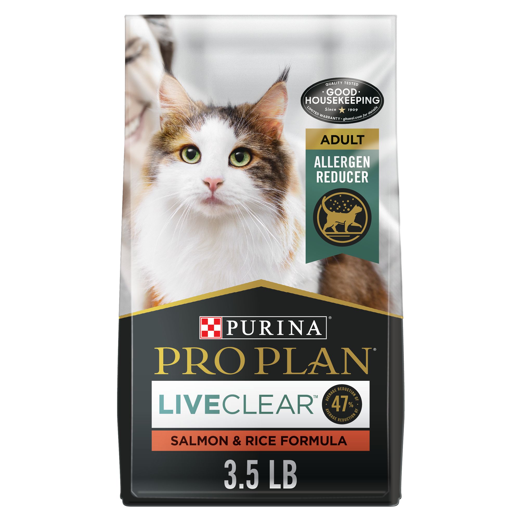Purina Pro Plan LiveClear Adult Dry Cat Food Prebiotics Probiotics 