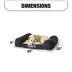 KONG® Durable Lounger Dog Bed image thumbnail 3