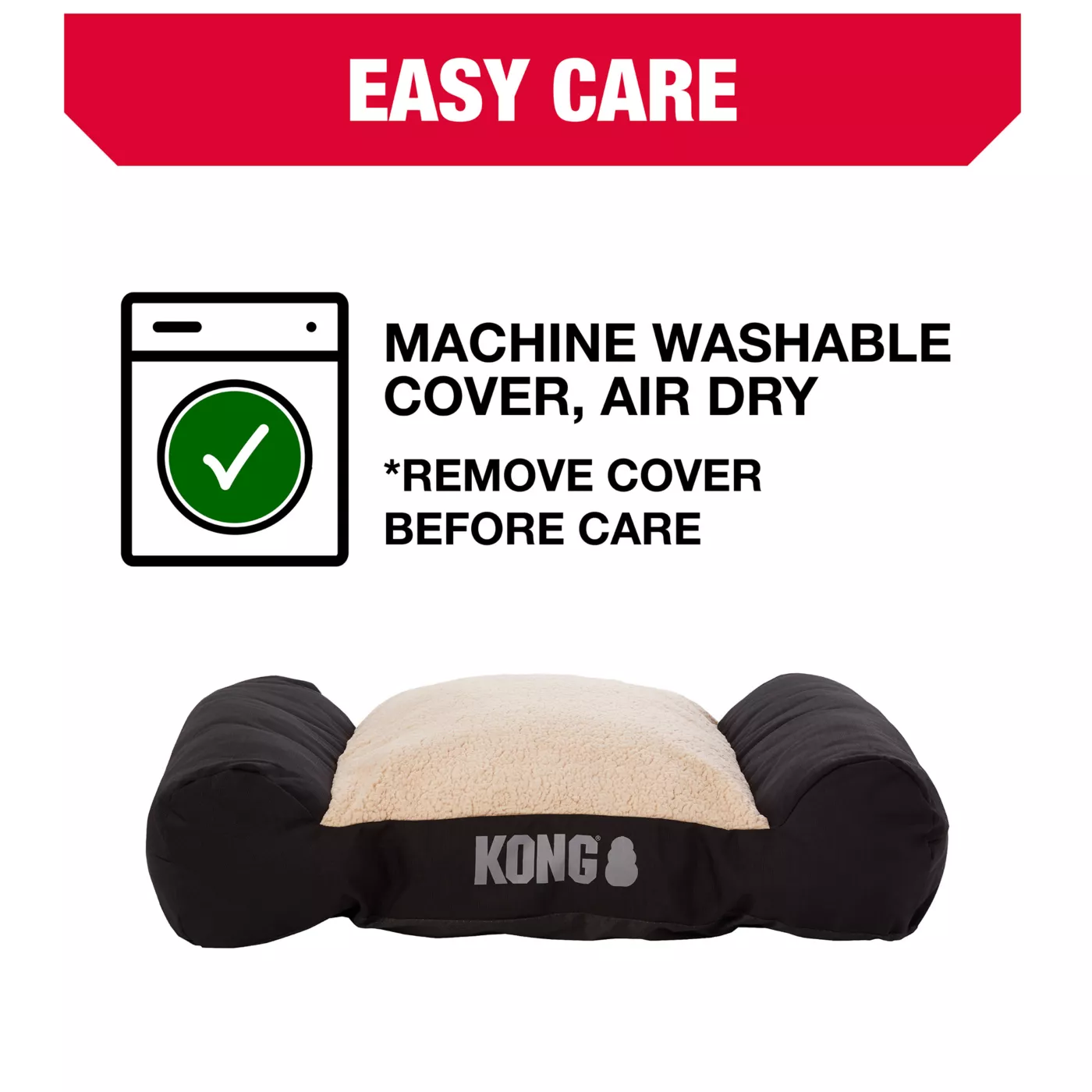 KONG Durable Lounger Dog Bed