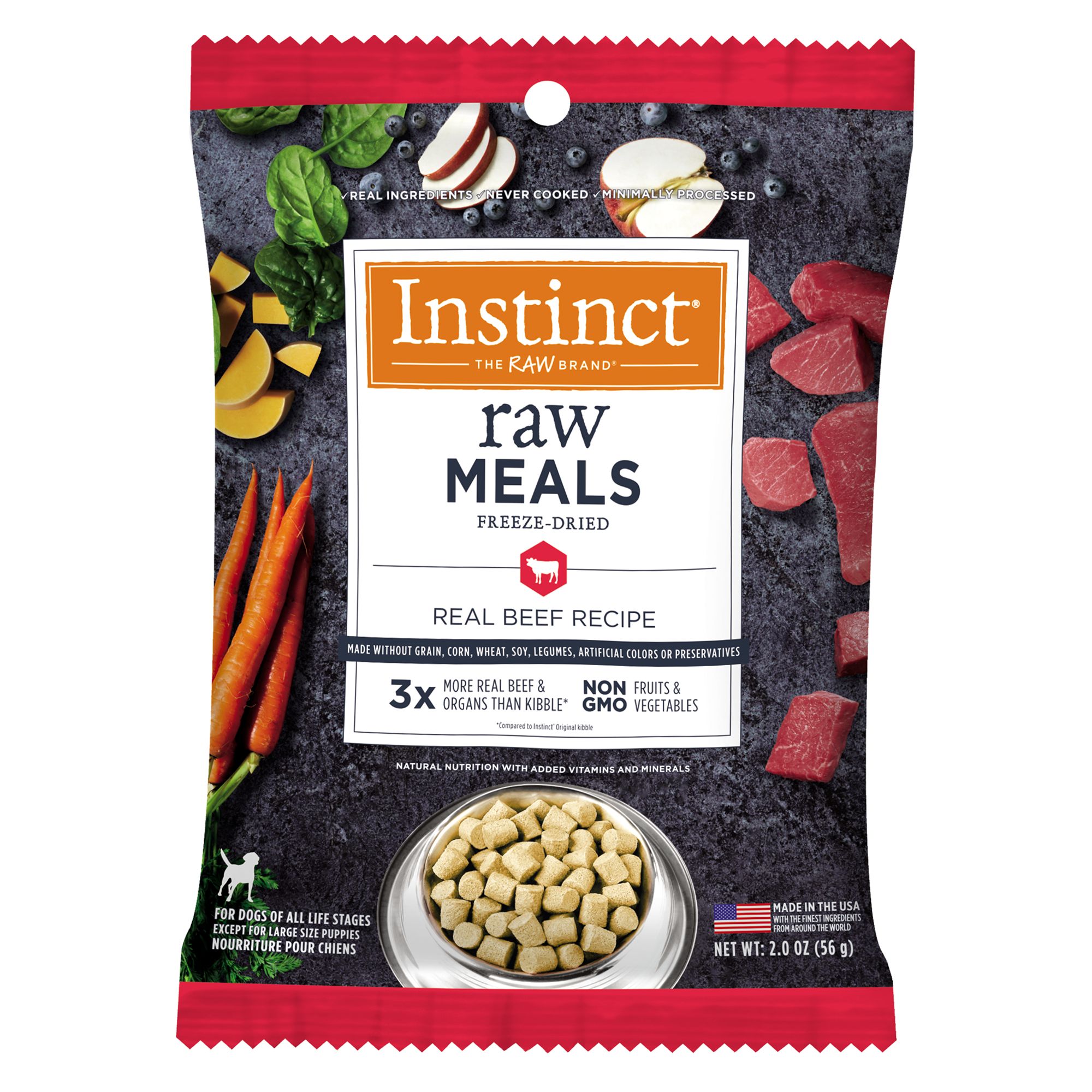 Raw Meals Freeze-Dried Dog Food 