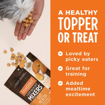 Product Instinct® Raw Boost Mixers® Gut Health All Life Stages Dog Food Topper - Grain Free, Freeze-Dried