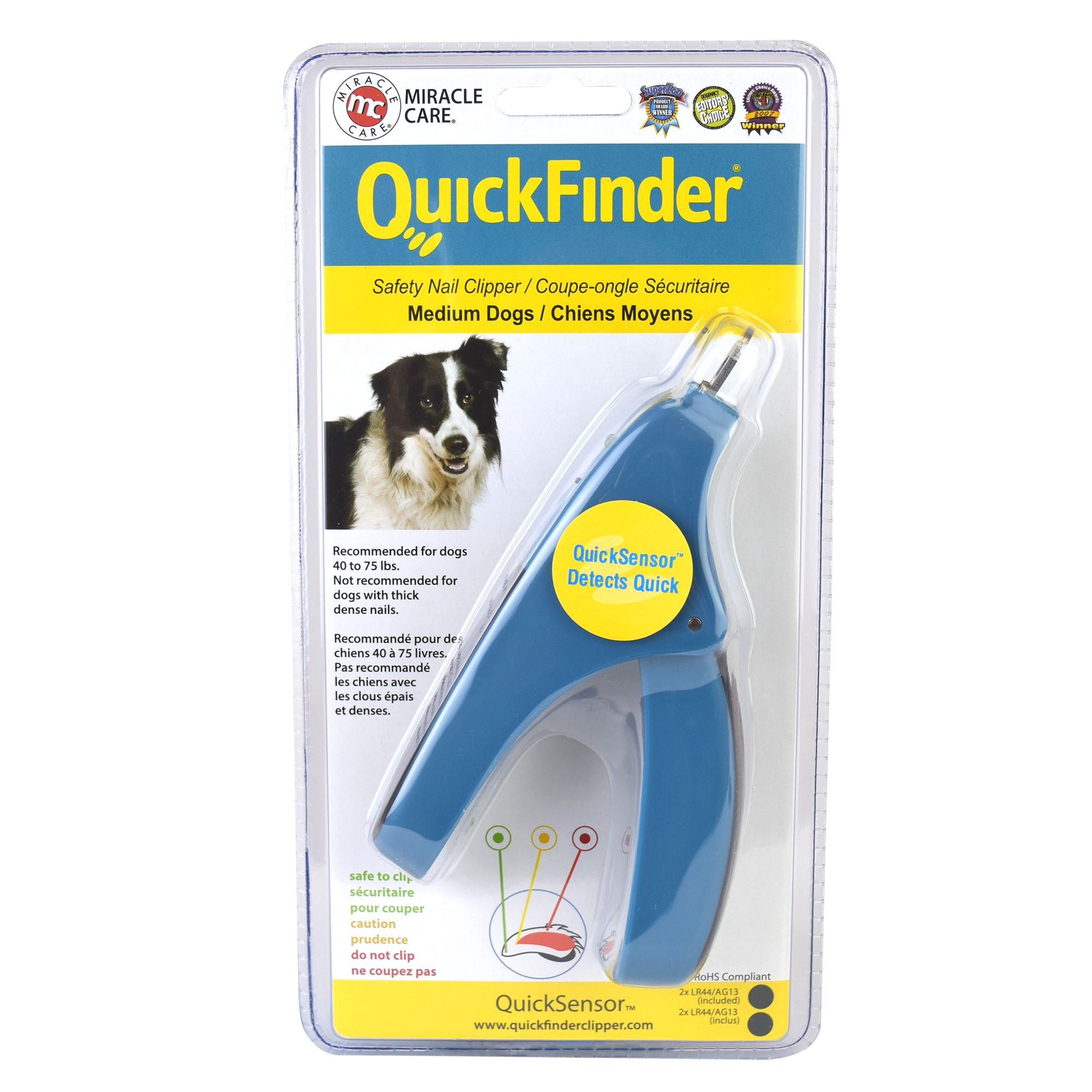 quickfinder deluxe battery installation