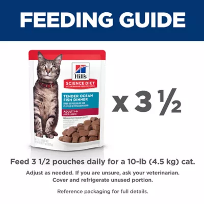 Product Hill's® Science Diet® Adult Wet Cat Food - Chunks & Gravy, 2.8 oz Pouch