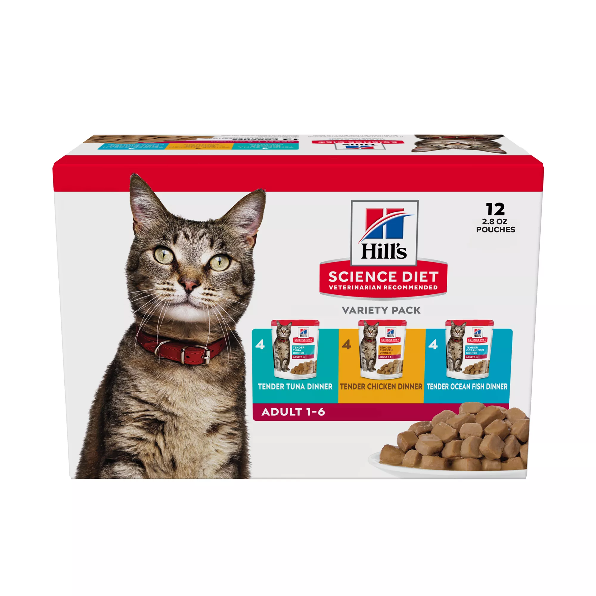 Hill's® Science Diet® Adult Wet Cat Food - Variety Pack, 12 CT, 33.6 OZ