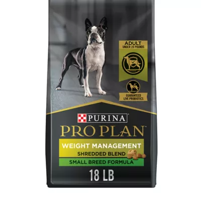 Product Purina Pro Plan Weight Management Shredded Blend Small Breed Adult Dry Dog Food - Chicken & Rice