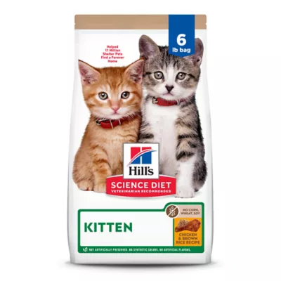 Product Hill's® Science Diet® No Corn, No Wheat, No Soy Kitten Dry Cat Food - Chicken