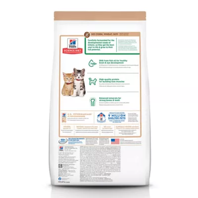 Product Hill's® Science Diet® No Corn, No Wheat, No Soy Kitten Dry Cat Food - Chicken