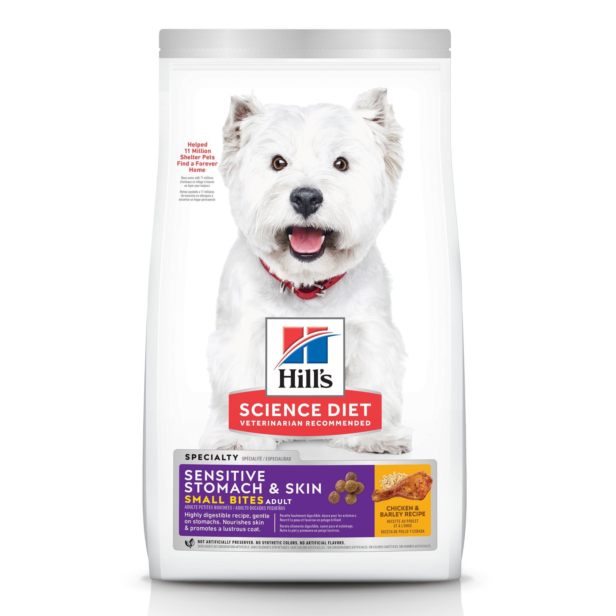 hills skin sensitive dog food