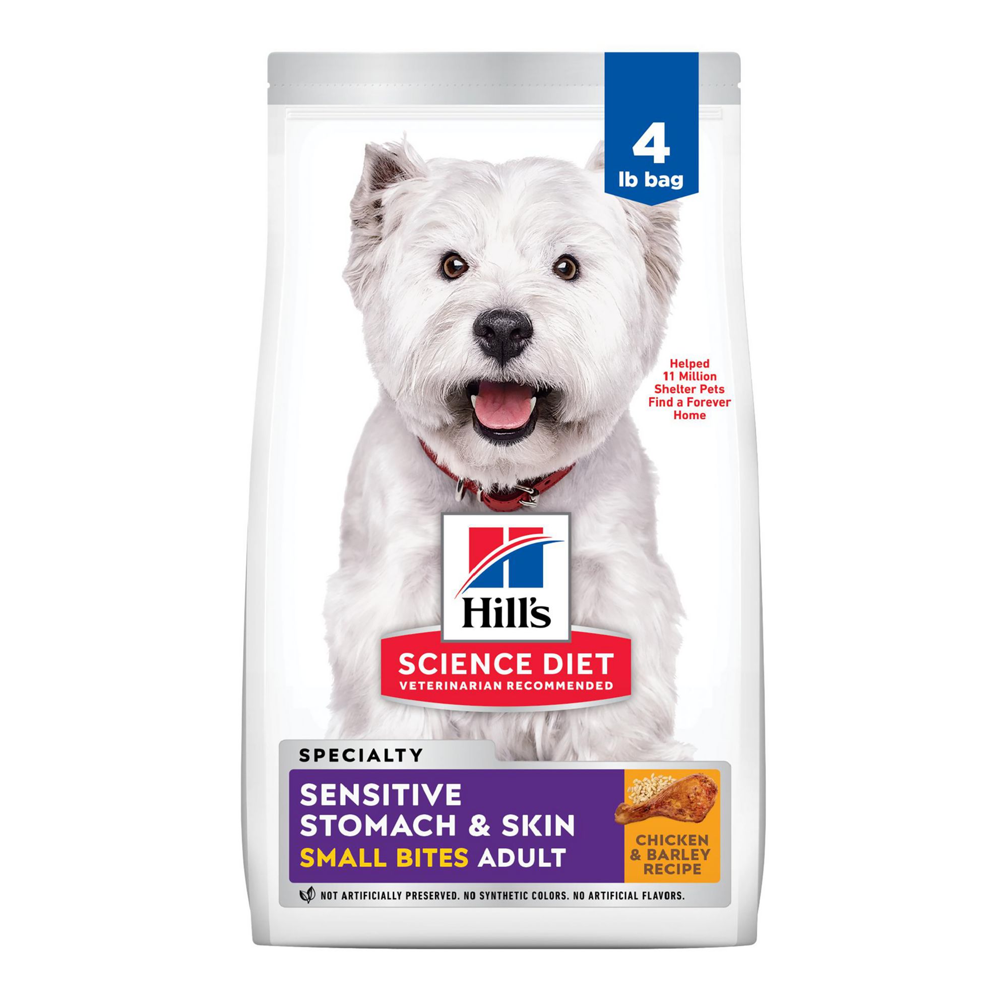 Hill s Science Diet Sensitive Stomach Skin Adult Dry Dog Food Small Bites Chicken