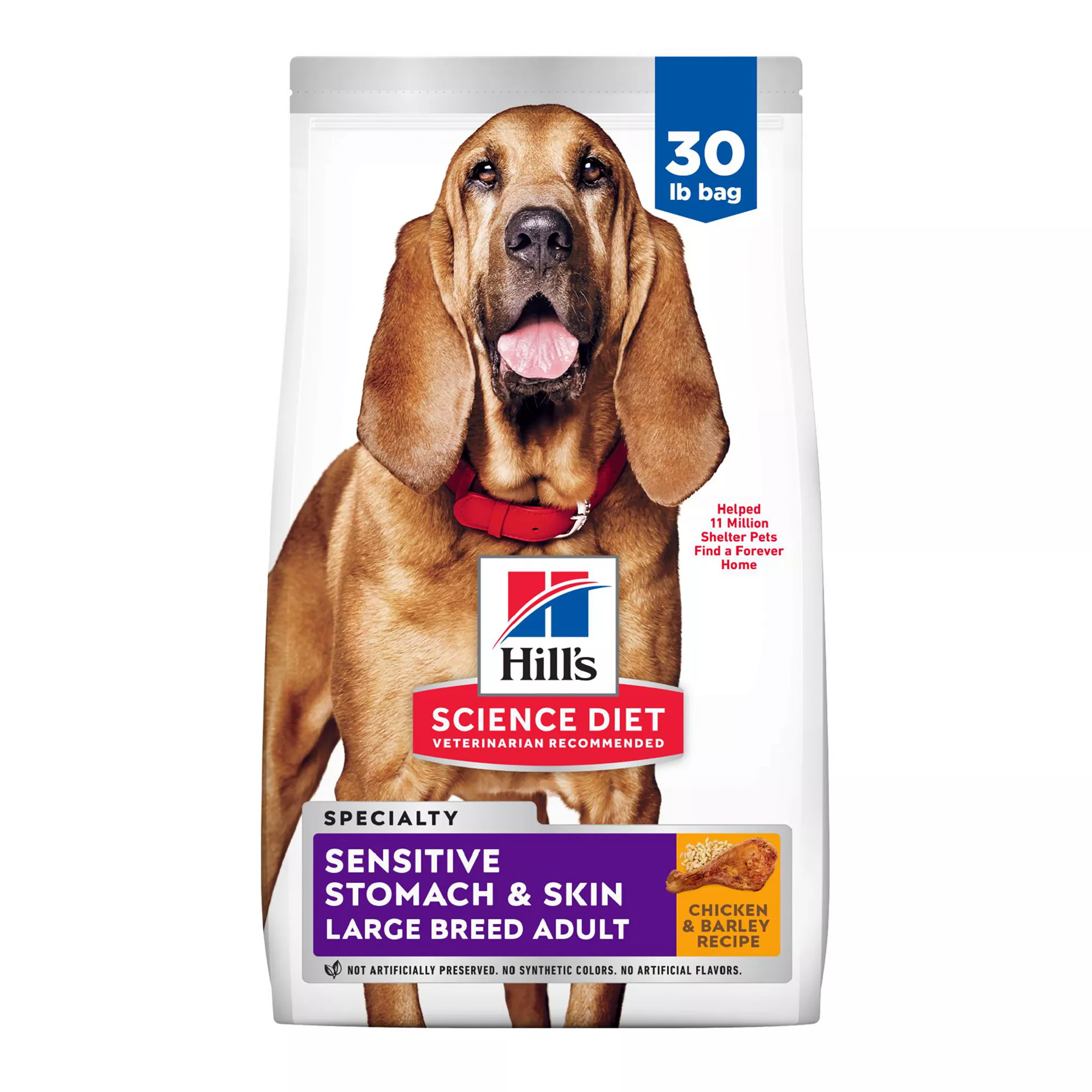 Hill's® Science Diet® Sensitive Stomach & Skin Large Breed Adult Dry Dog Food - Chicken & Barley