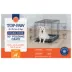 Top Paw® Double Door Folding Wire Dog Crate w/ Divider Panel - Leak Prook Tray; Metal, SM-XL image thumbnail 7