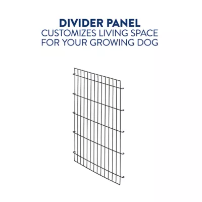 Product Top Paw® Double Door Folding Wire Dog Crate with Divider Panel