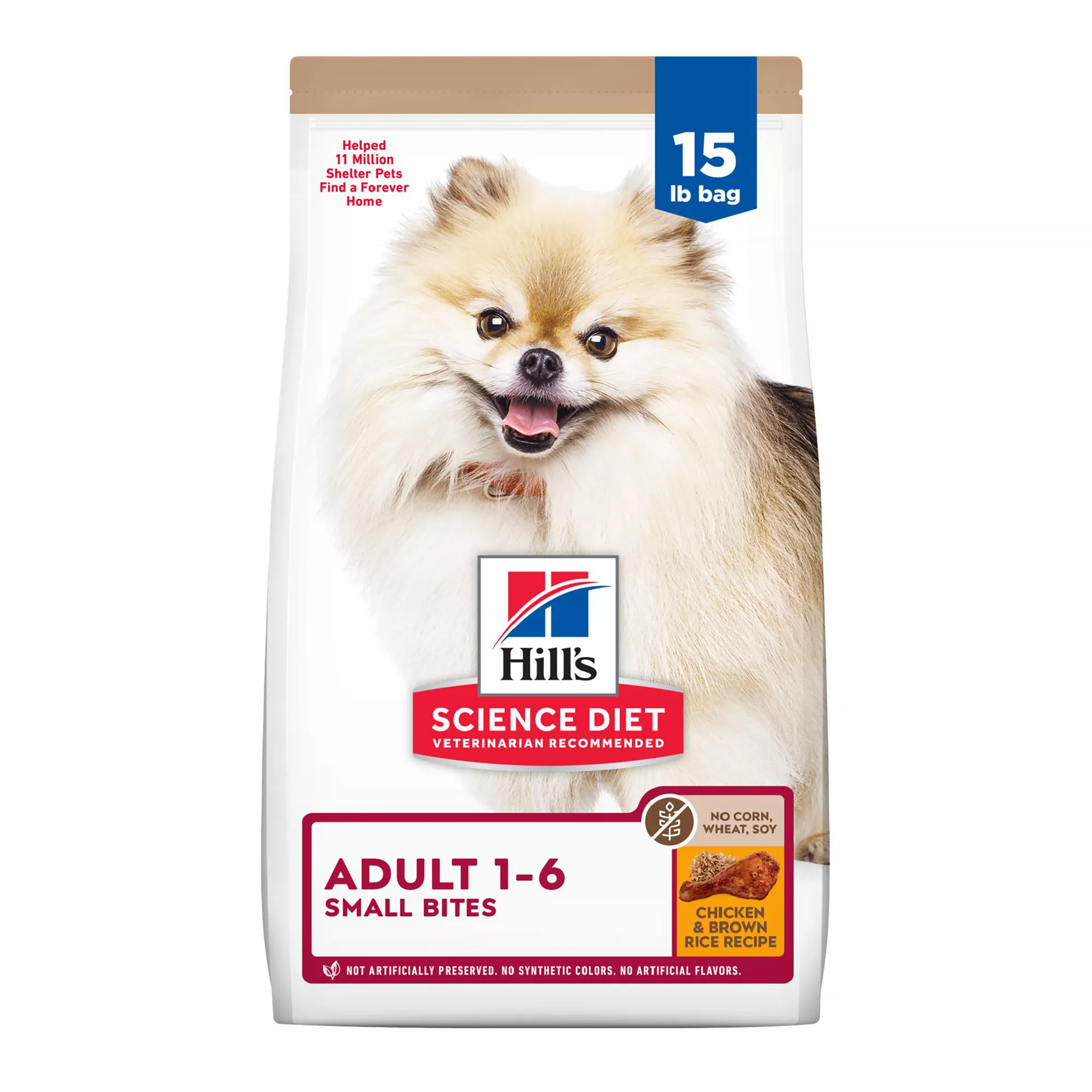 Hill's® Science Diet® No Corn, No Wheat, No Soy Adult Dry Dog Food - Small Bites, Chicken