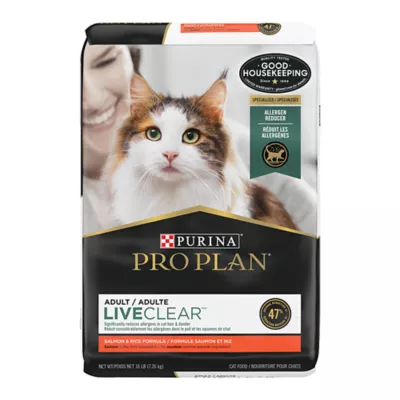 Product Purina Pro Plan LiveClear Adult Dry Cat Food - Prebiotics & Probiotics, Salmon & Rice