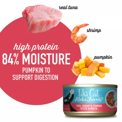 Tiki Cat® Aloha Friends™ Wet Cat Food - Non-GMO, Grain & Potato Free, 3oz - Image 3