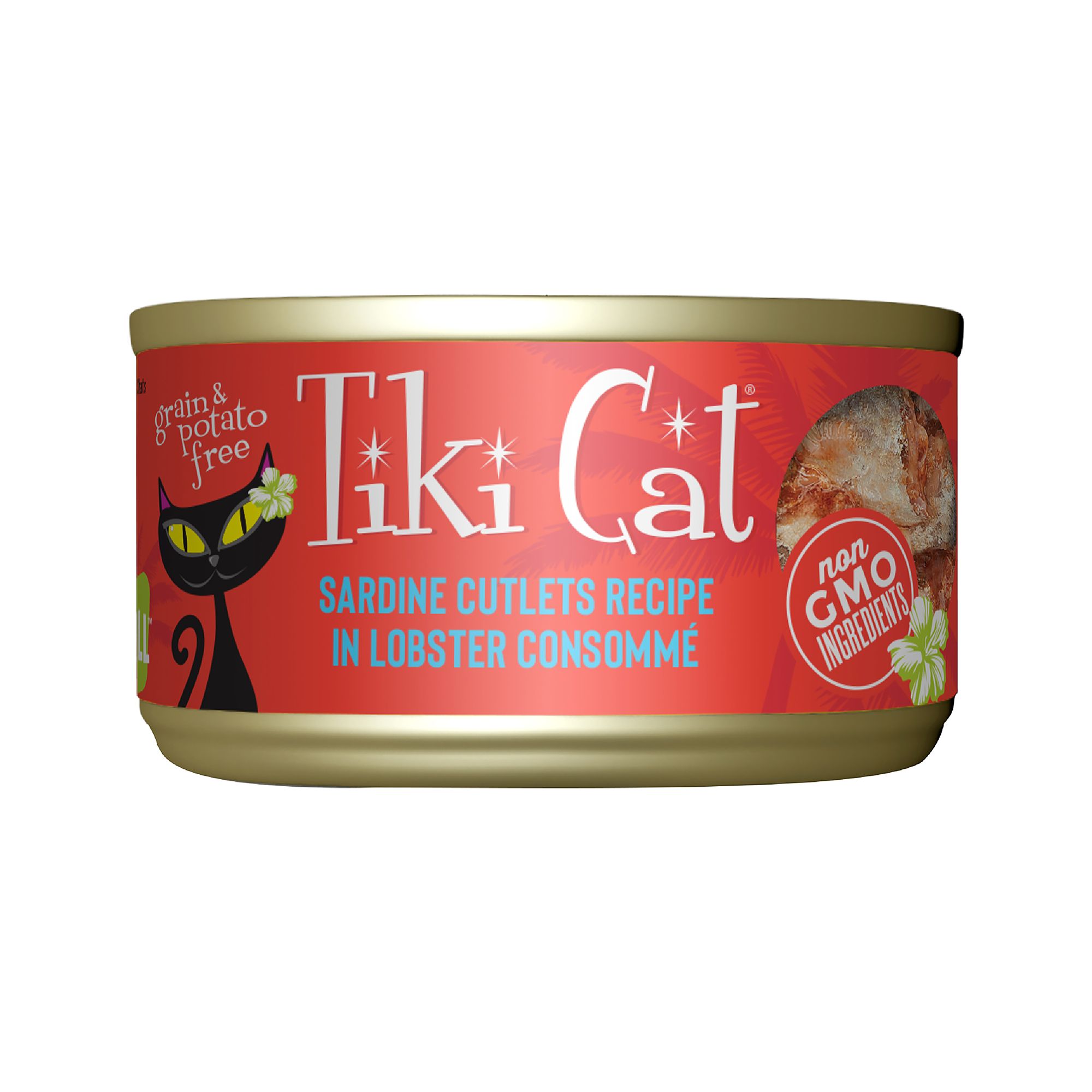 Tiki Cat® Grill Wet Cat Food NonGMO, Grain & Potato Free 2.8oz cat