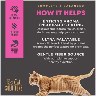 Product Tiki Cat® Special™ Function Formula Wet Cat Food - Supports Healthy Digestion, Duck Liver & Eg