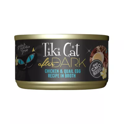 Product Tiki Cat® After Dark™ Wet Cat Food - Non-GMO, Grain & Potato Free, 2.8oz