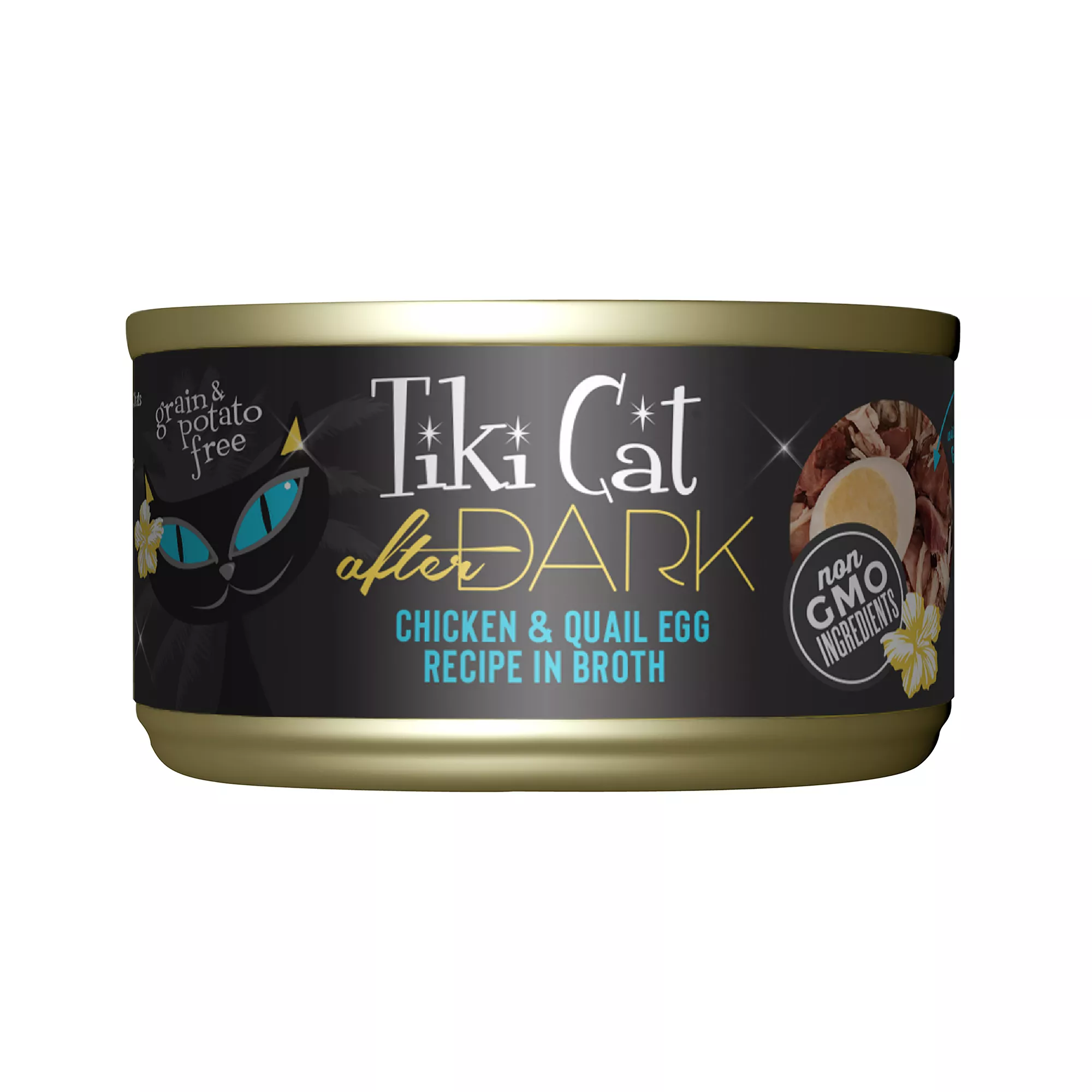 Tiki Cat® After Dark&trade; Wet Cat Food - Non-GMO, Grain & Potato Free, 2.8oz