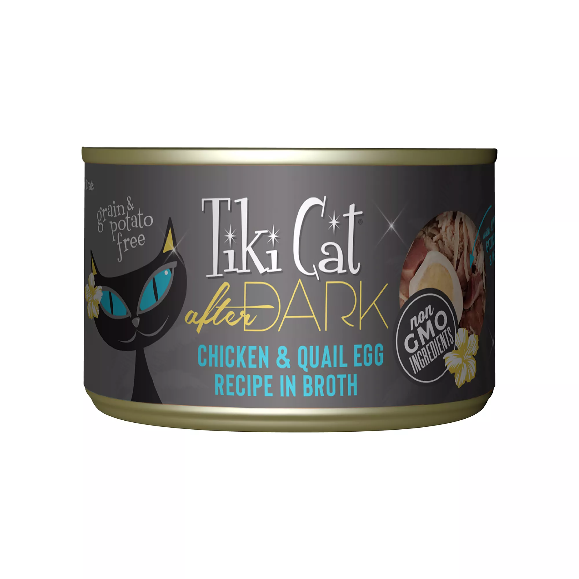 Tiki Cat® After Dark&trade; Wet Cat Food - Non-GMO, Grain & Potato Free, 5.5oz