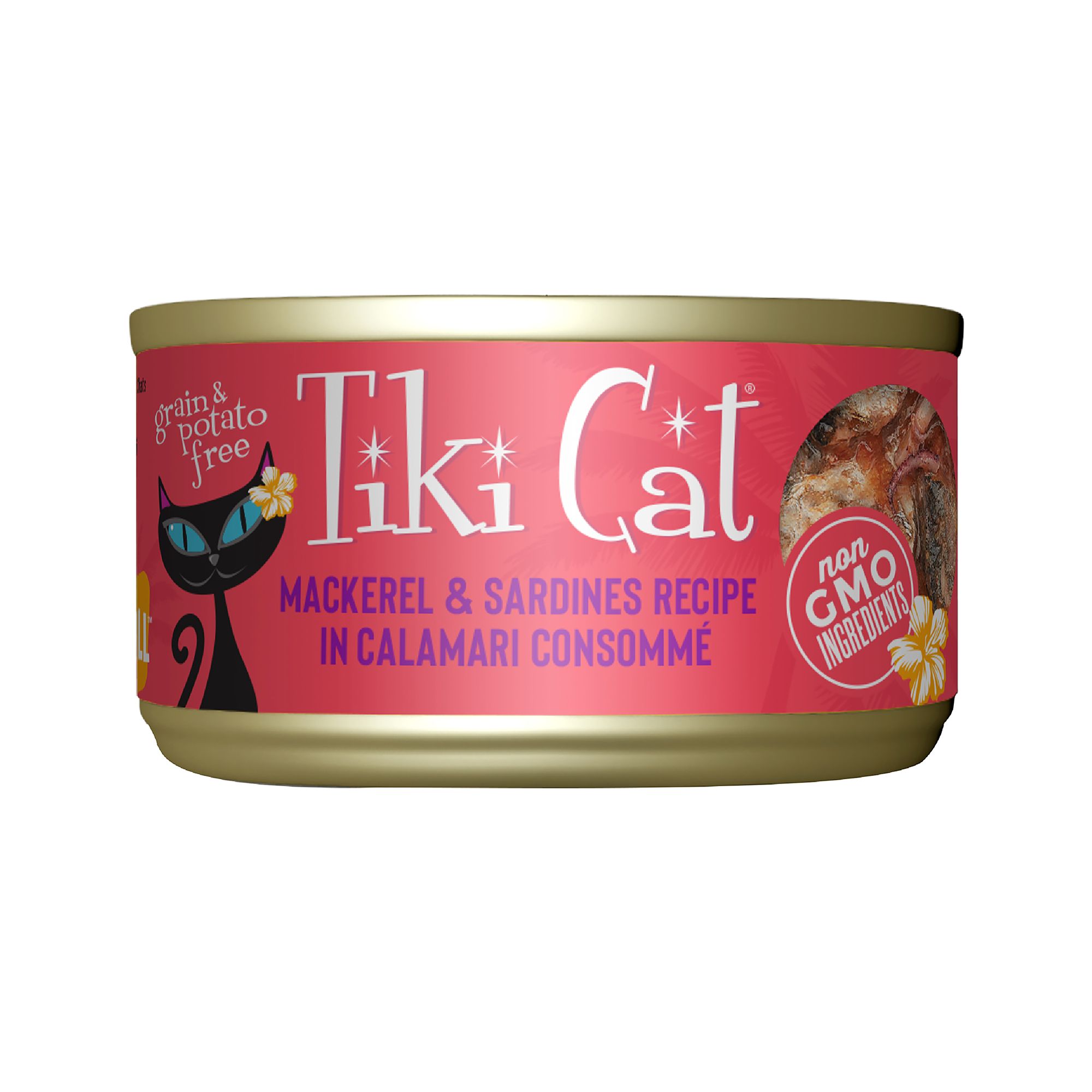 Tiki Cat Grill Wet Cat Food Non GMO Grain Potato Free 2.8oz