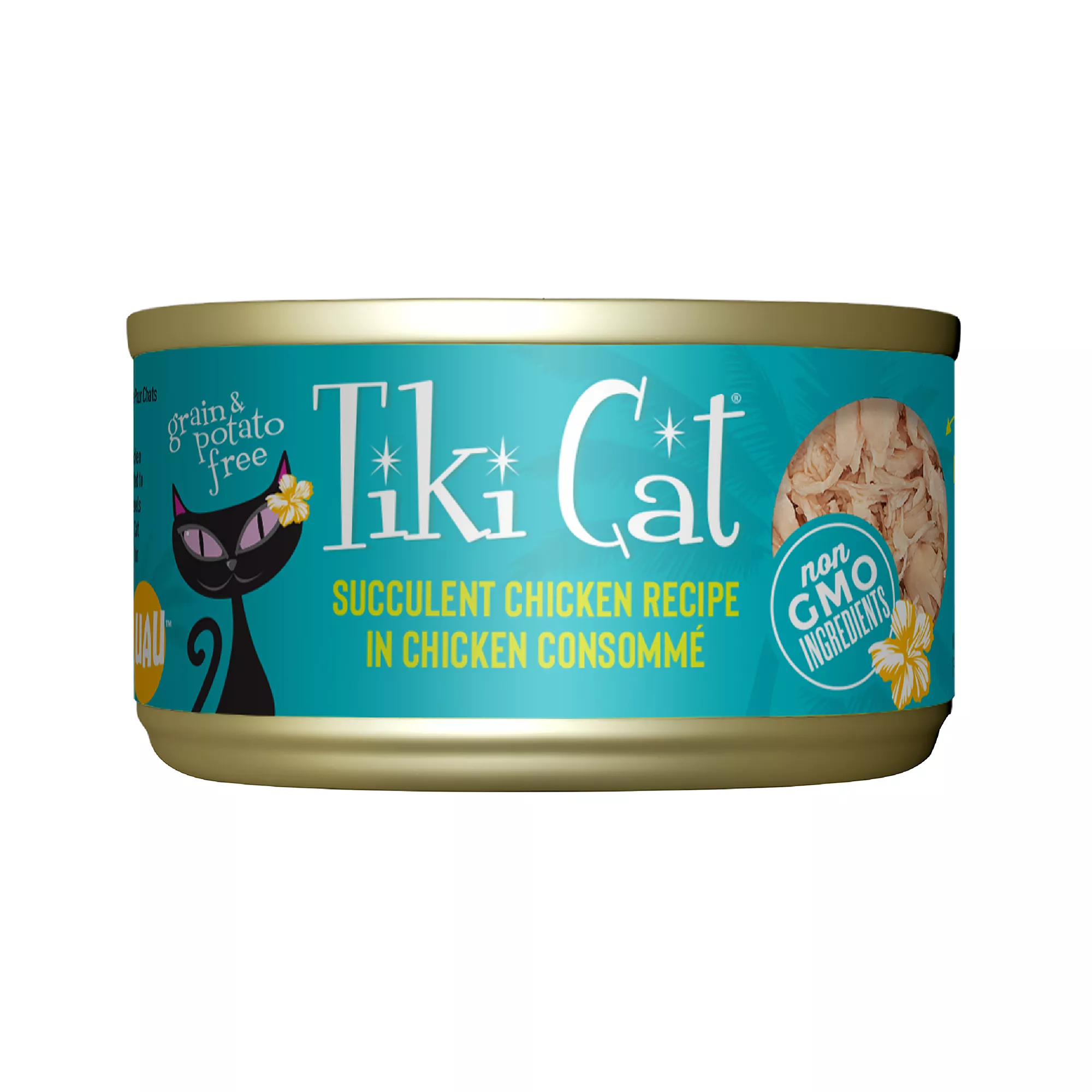 Tiki Cat® Luau Wet Cat Food - Non-GMO, Grain & Potato Free 2.8oz