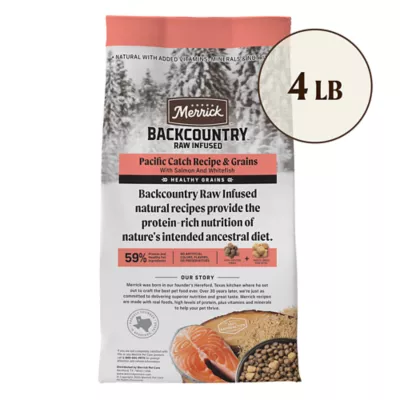 Product Merrick® Backcountry® Raw Infused Pacific Catch + Grains Adult Dry Dog Food - Salmon & Whitefish