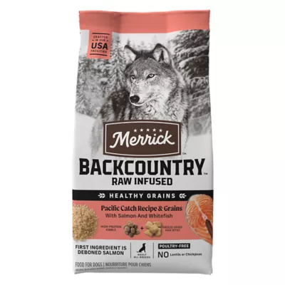 Product Merrick® Backcountry® Raw Infused Pacific Catch + Grains Adult Dry Dog Food - Salmon & Whitefish