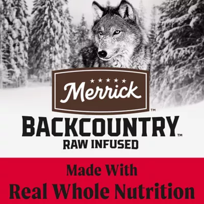 Product Merrick® Backcountry® Raw Infused Great Plains Red + Grains Adult Dry Dog Food - Beef, Lamb & Rabbit