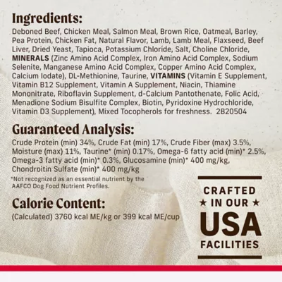 Product Merrick® Backcountry® Raw Infused Great Plains Red + Grains Adult Dry Dog Food - Beef, Lamb & Rabbit