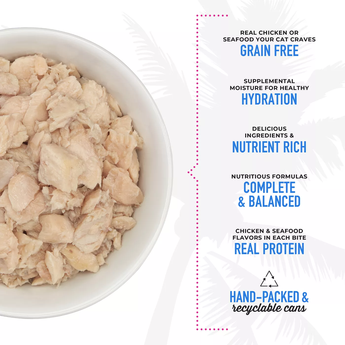 Tiki Cat® Luau Wet Cat Food NonGMO, Grain Free, Variety Pack, 8 CT, 48 OZ