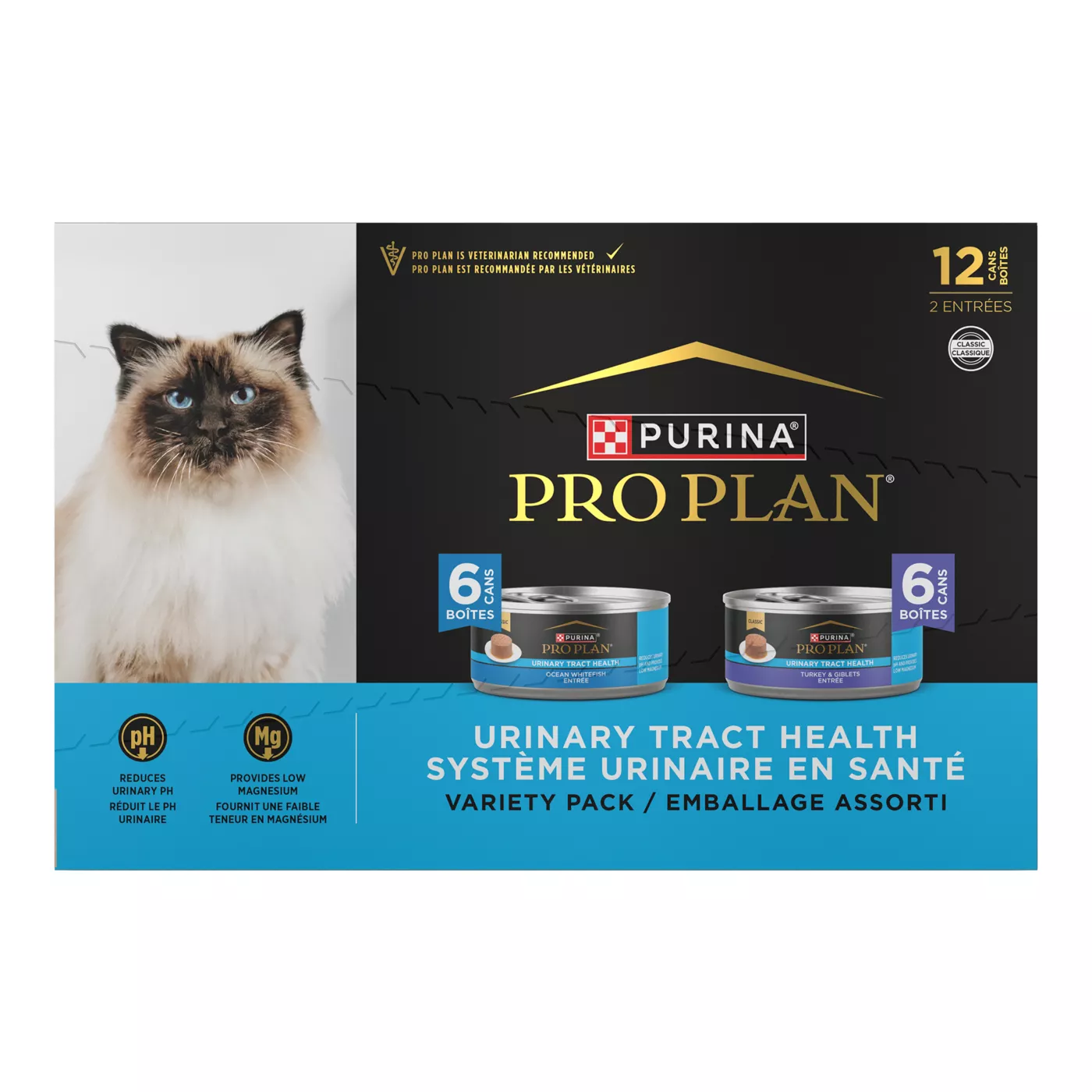 Purina Urinary Tract Health Pro Plan Focus Adult Wet Cat Food 5.5 Oz 12 Count