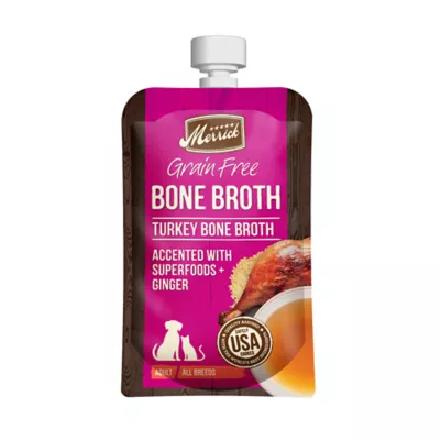 Product Merrick® Bone Broth Adult Wet Dog Food Topper - Grain Free, Turkey Bone Broth