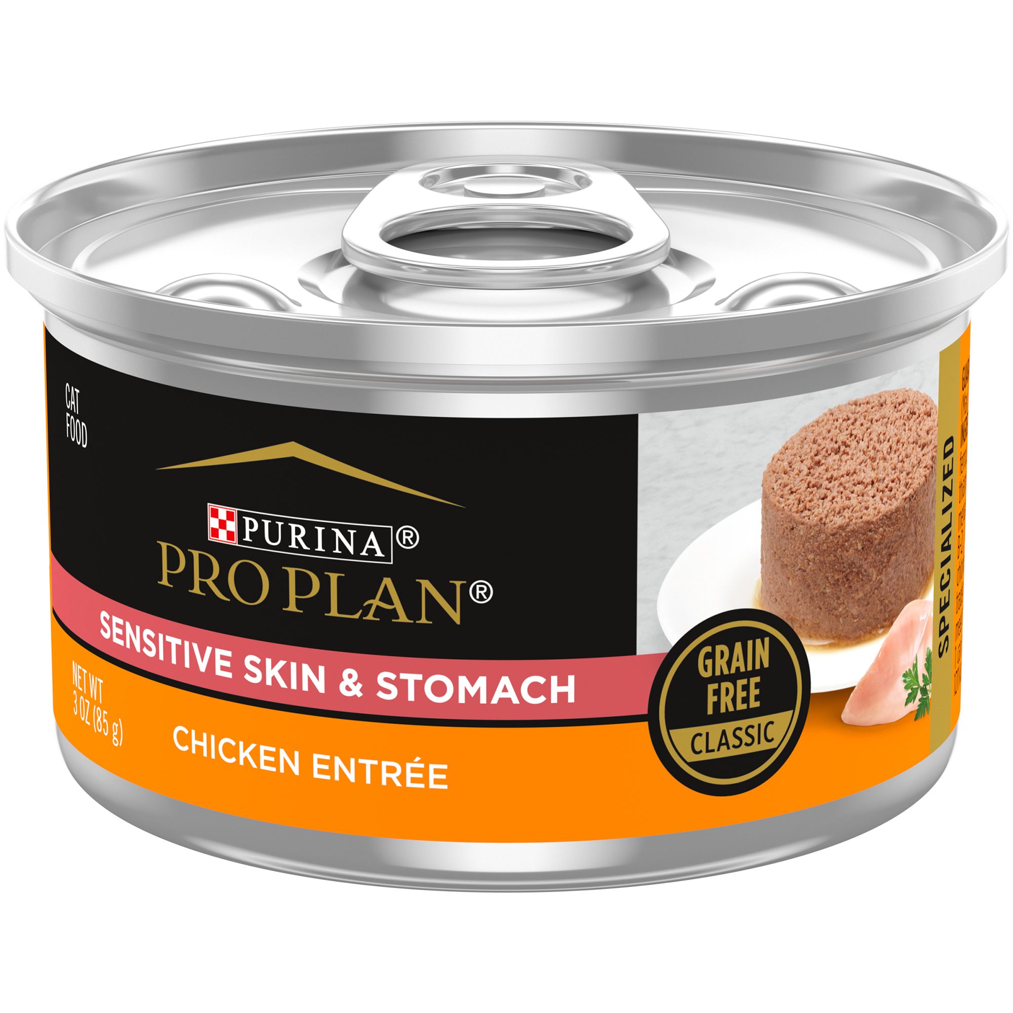 Purina Pro Plan Focus Sensitive Skin Stomach Grain Free Duck Wet Cat Food