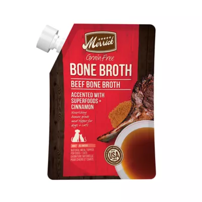 Product Merrick® Grain Free® Bone Broth Adult Wet Dog Food Topper - Beef Bone Broth