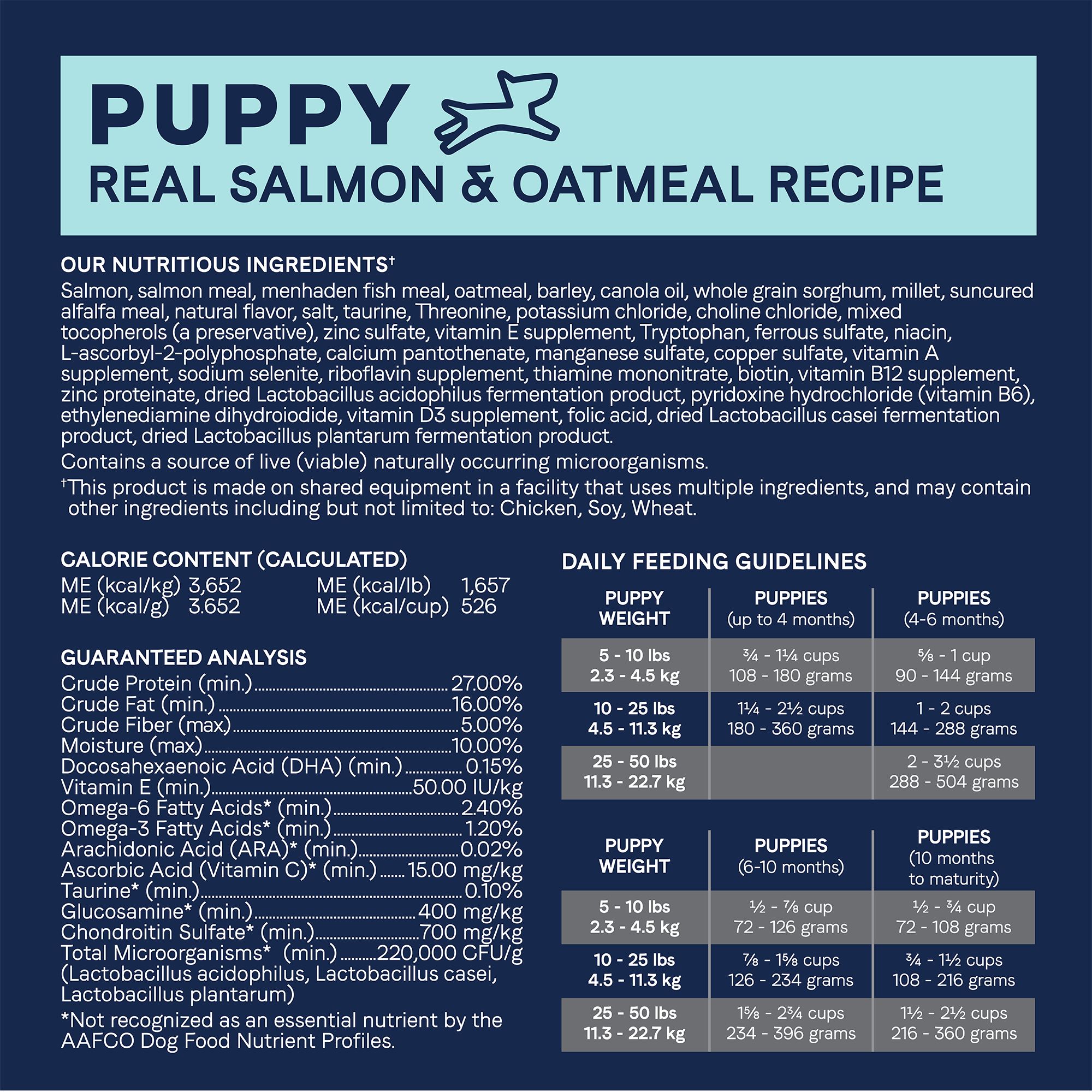 salmon and oatmeal dog food