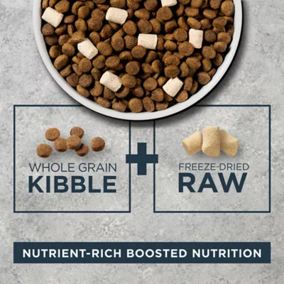 Product Instinct® Raw Boost® Whole Grain Kibble + Freeze-Dried Raw All Life Stages Dry Dog Food - Chicken