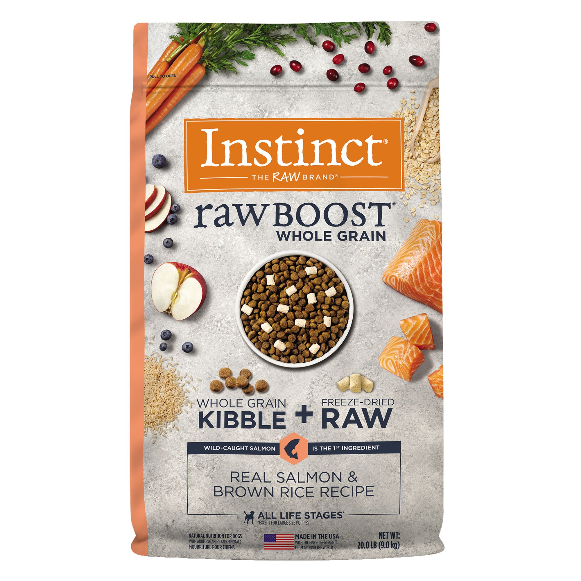 Instinct Raw Boost Whole Grain Freeze Dried All Life Stage Dry