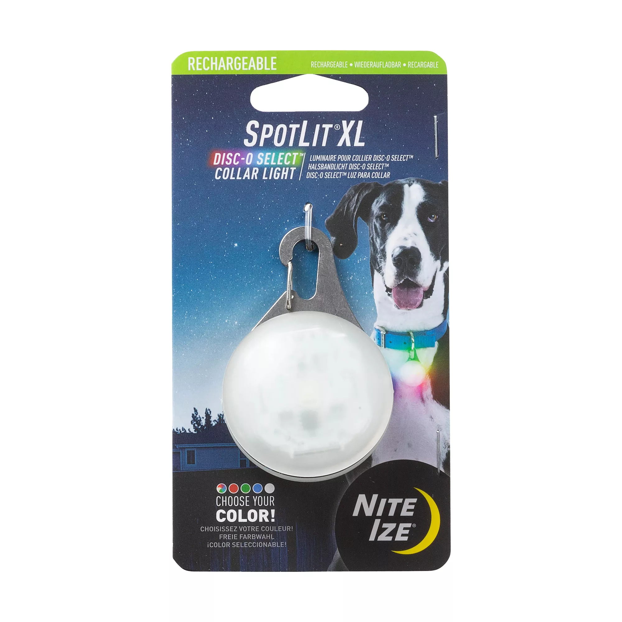 Nite Ize® SpotLit® XL Rechargeable Collar Light