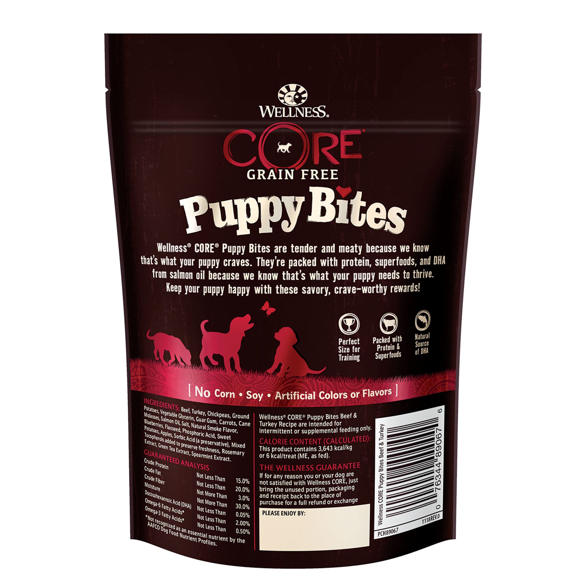 wellness core puppy bites